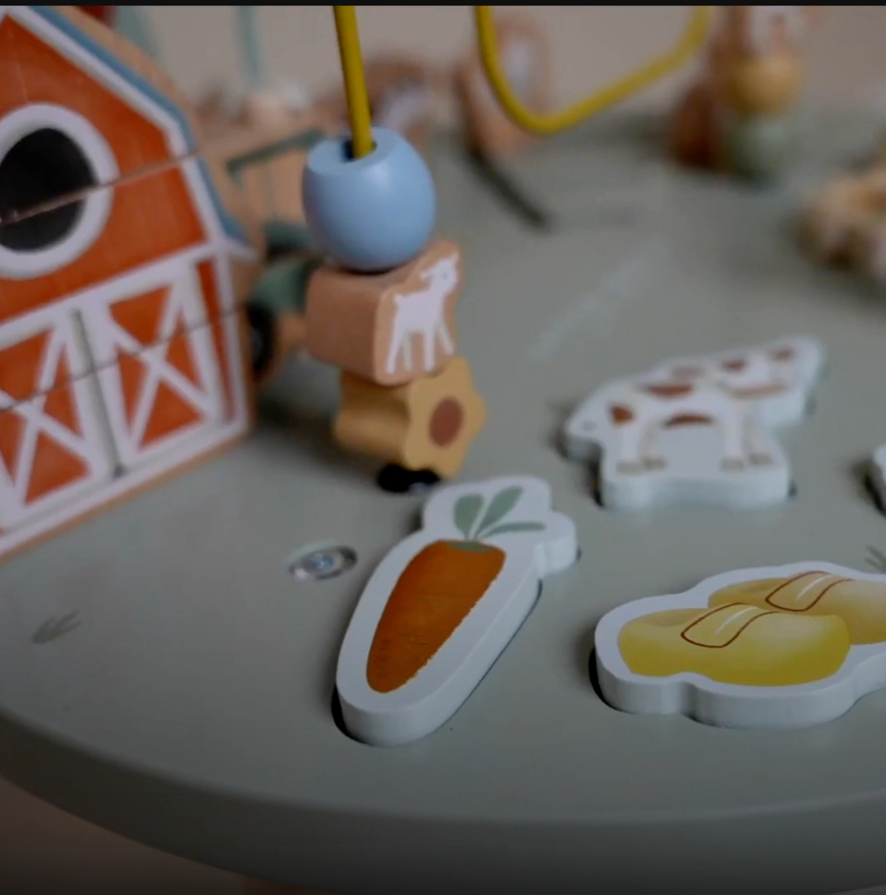 Little Dutch Stolik Edukacyjny Little Farm 12m+