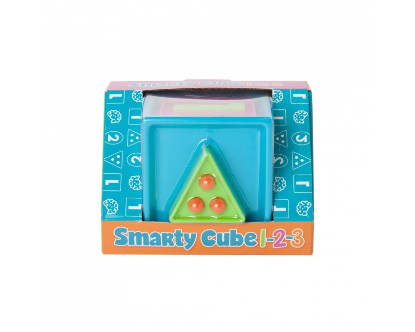 Fat Brain Toys Sześcian Mądrali 1-2-3 Smarty Cube 2+