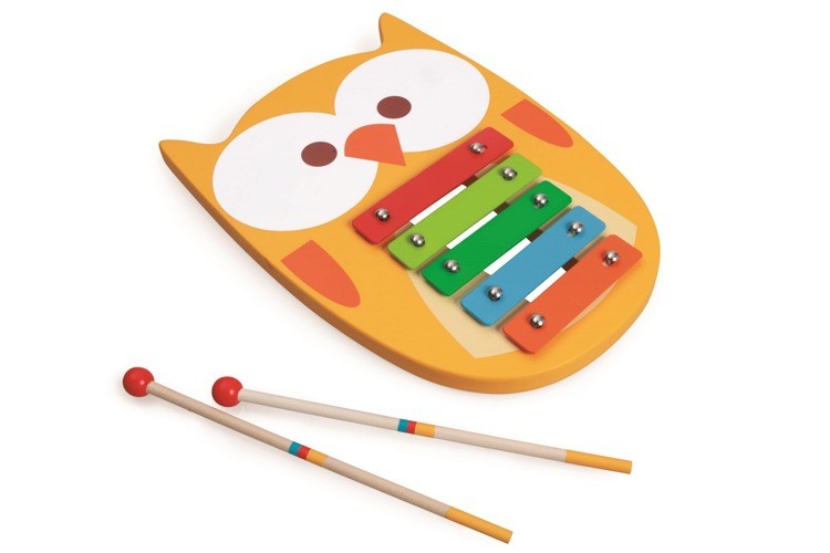 Scratch Cymbałki Sówka Lou 12m+