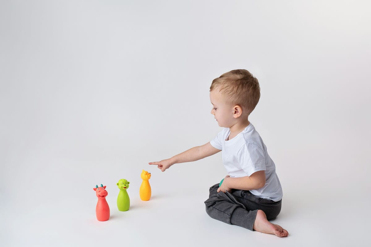 Mom's Care Miękkie Kręgle Pastelowe Zwierzątka 10m+