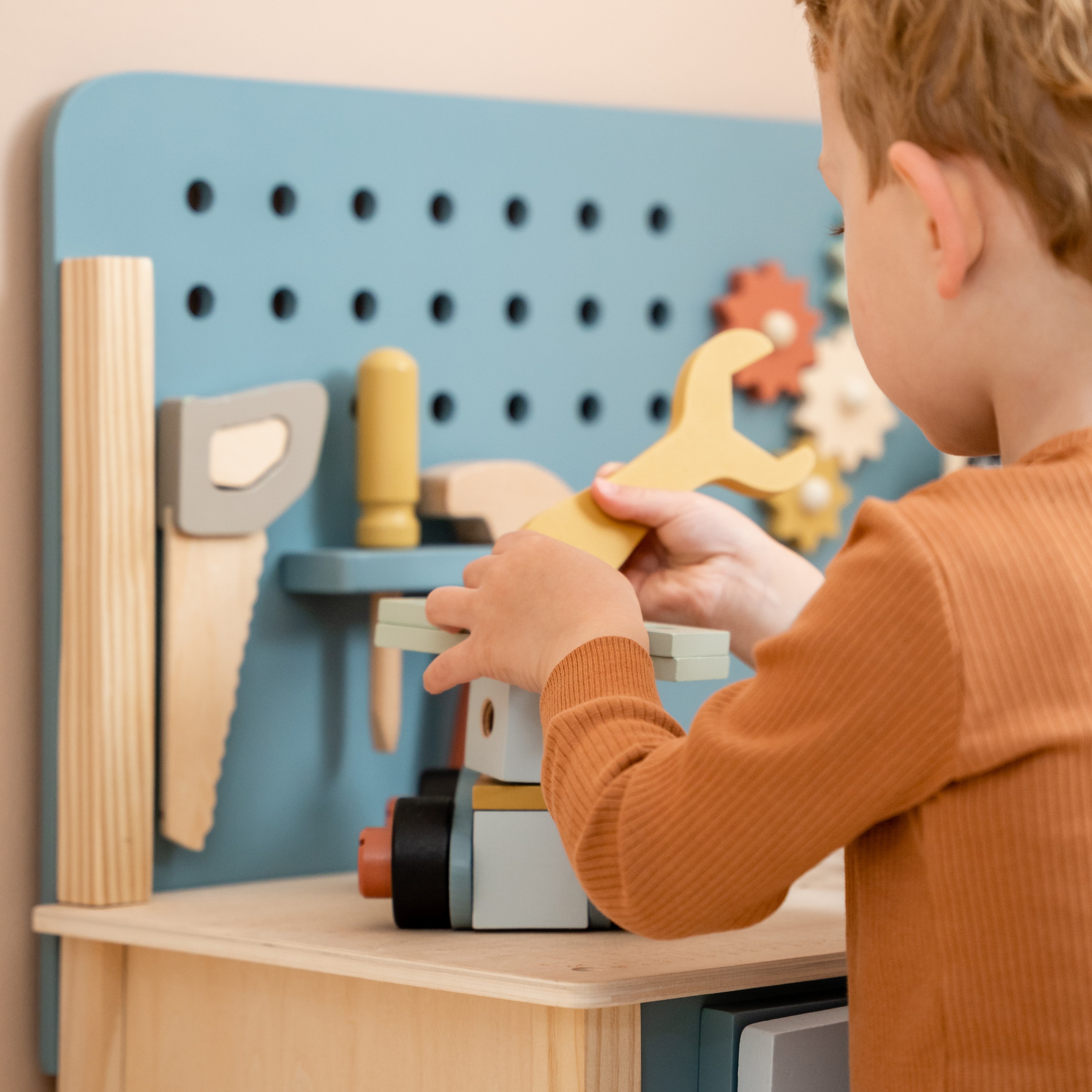 Little Dutch Warsztat z narzędziami drewniany 3+