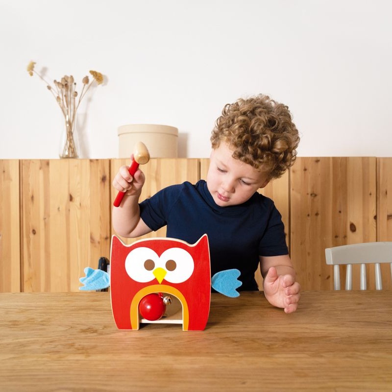 Scratch Toc-Toc Przebijanka Sowa 12m+