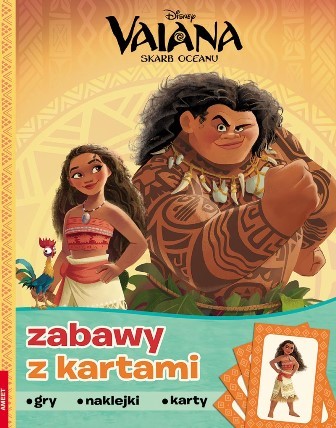 Vaiana Zabawy z Kartami - Edukacyjne Gry 6+