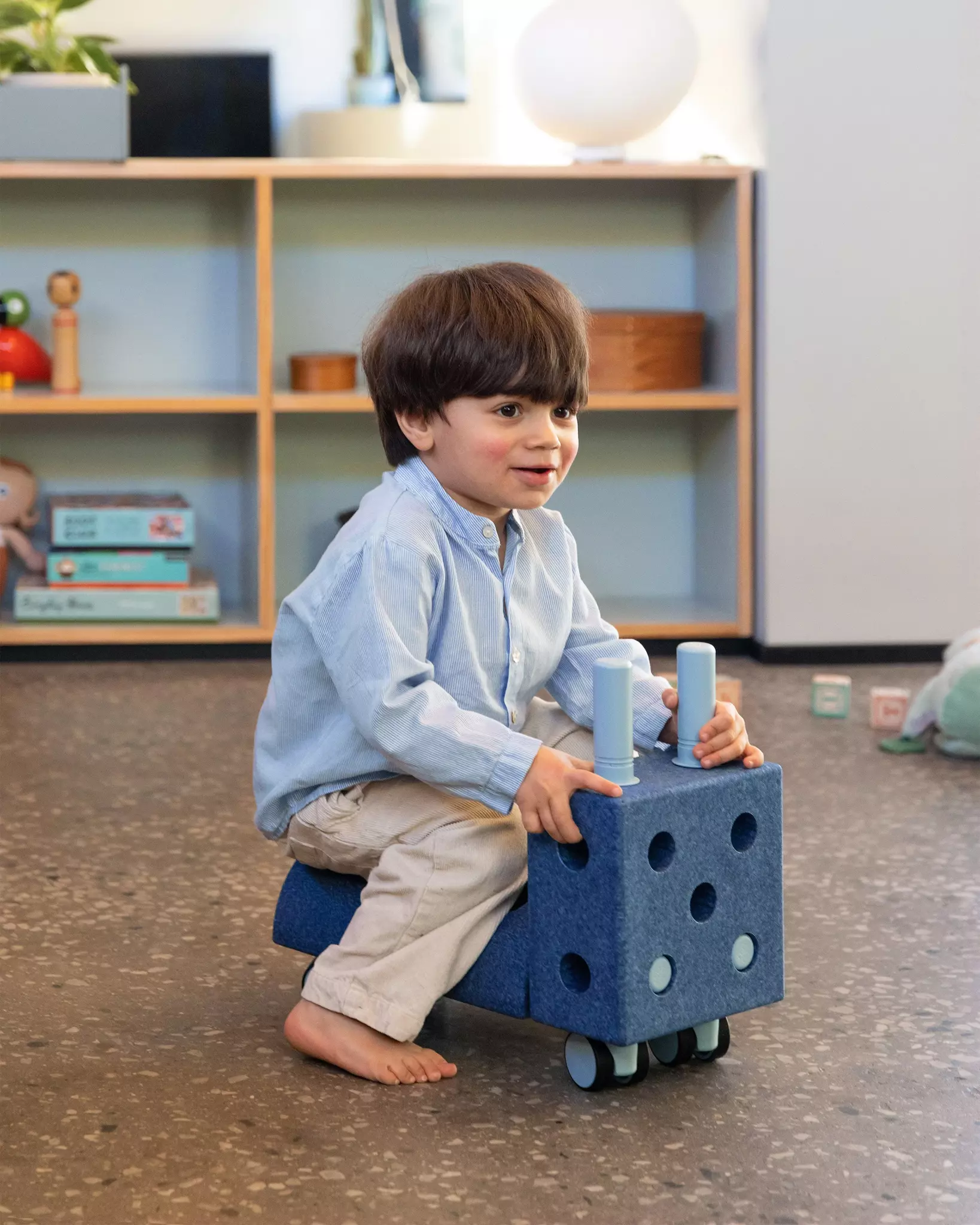 MODU Curiosity Set - Kreatywne Klocki Motoryczne, Niebieski 1+