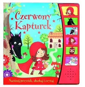 Czerwony Kapturek Książeczka Dźwiękowa 1+