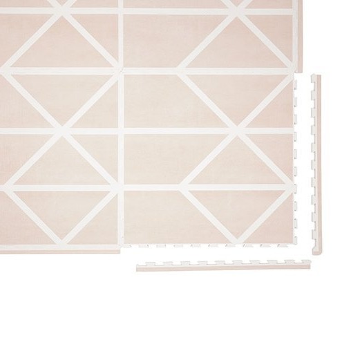 Toddlekind Mata Piankowa Puzzle Nordic Vintage Nude Pink 120x180cm