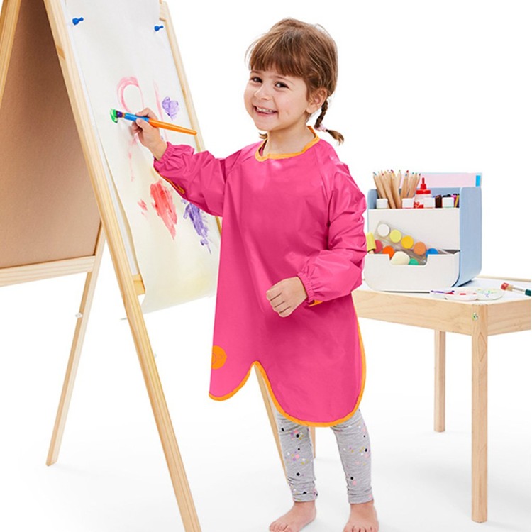 B.box Fartuszek wodoodporny z rękawami 2-4 lata Strawberry Shake