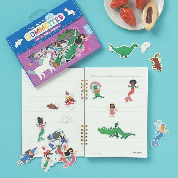 Auzou Naklejki Postacie z Bajek 100 szt. 3+