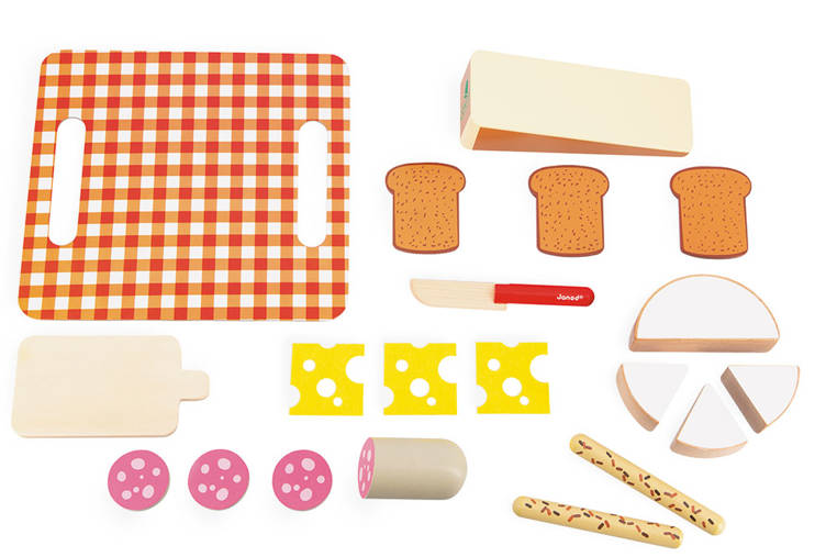 Janod Zestaw Francuski Aperitif Deska Serów 3+