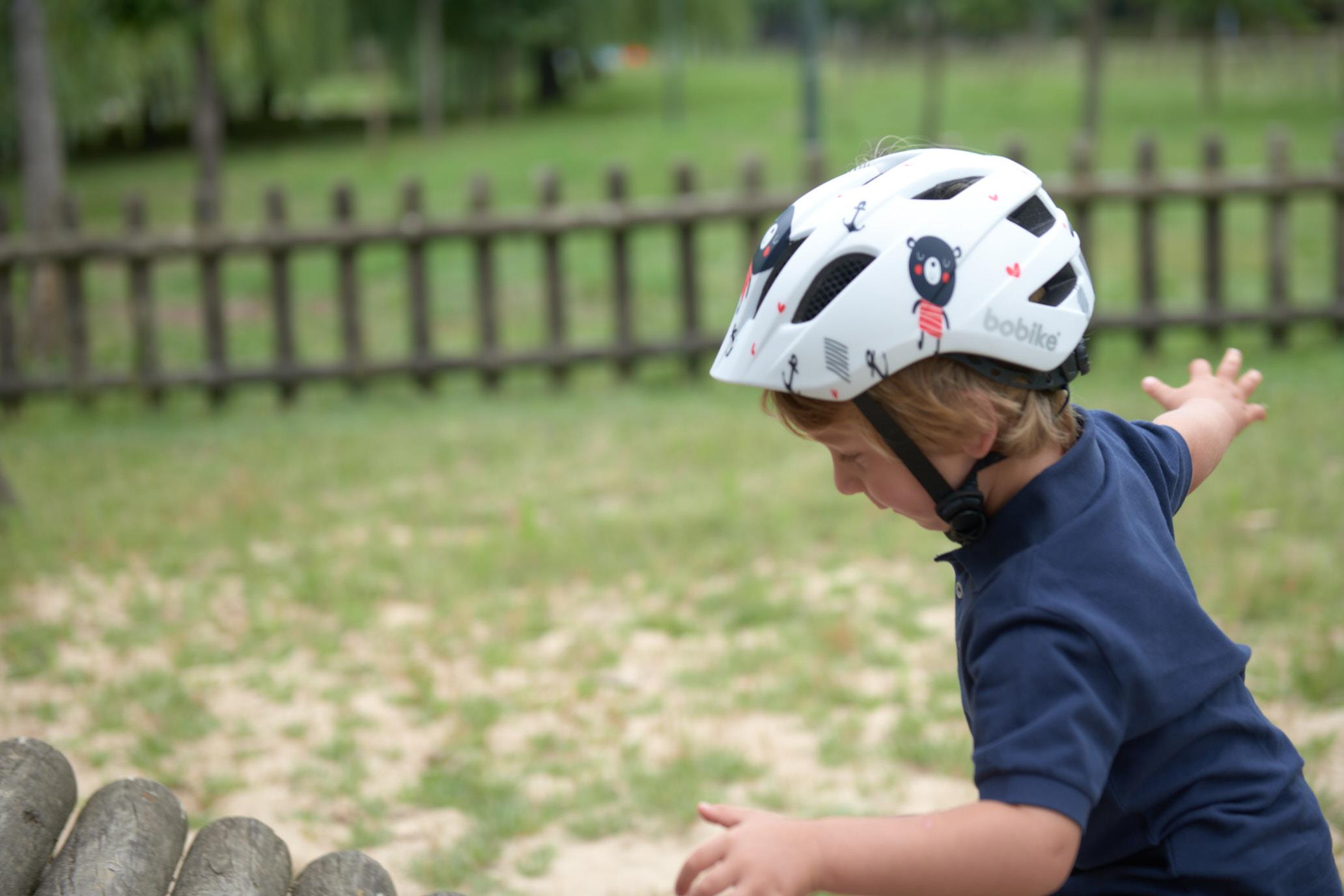 Bobike Kask KIDS Plus size XS - TEDDY BEAR