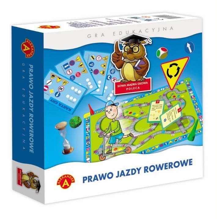 Alexander Gry Prawo jazdy rowerowe Sowa Mądra Głowa 6+