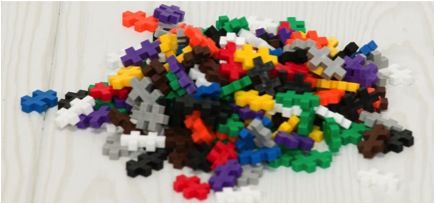 Plus-Plus Klocki Mini Neon 1200 szt 3+