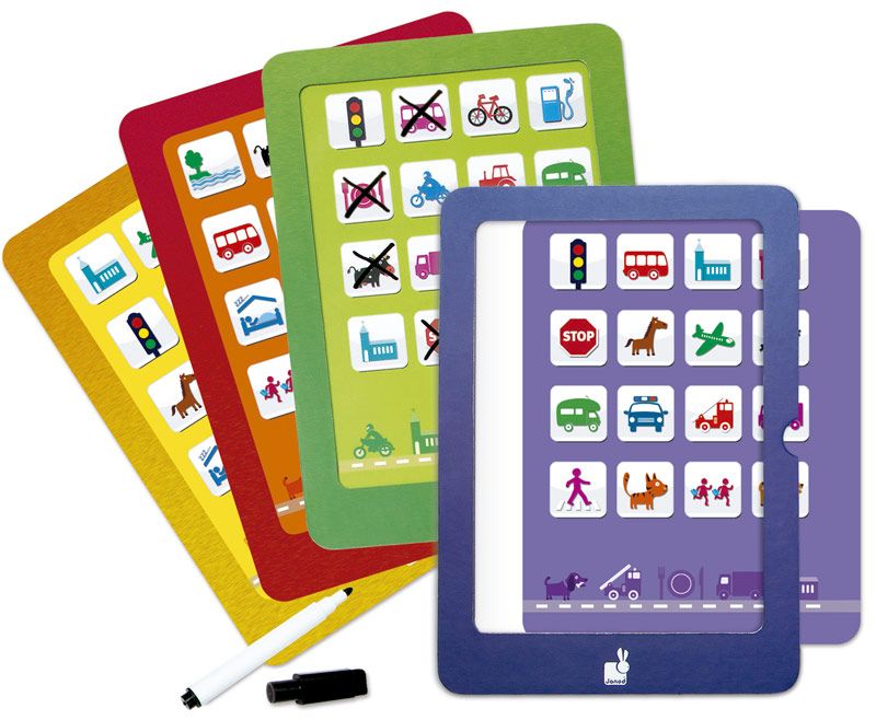 Janod Gra Bingo w Podróży 3+ | Edukacyjna Gra Planszowa