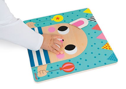 Janod Układanka magnetyczna Zwierzątka 2-5 lat