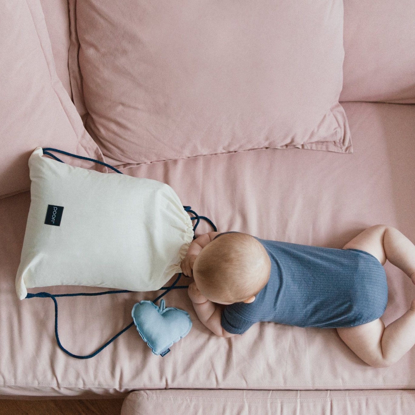 Poofi Poduszka do karmienia na rękę - Piwonia 0+