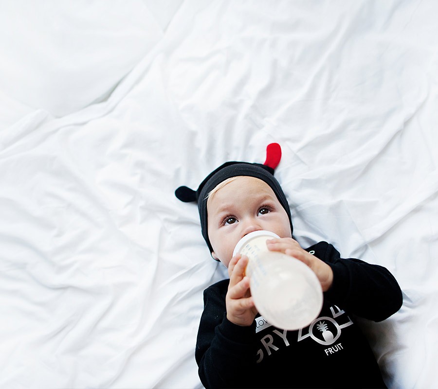 Lullalove Czapeczka z uszkami MRB 3-9 mc