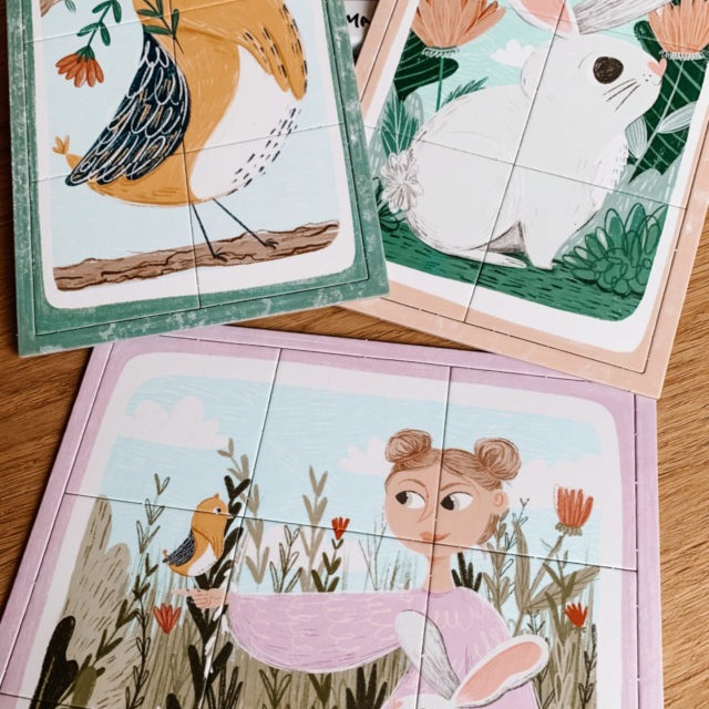 Wspomagajki 1,2,3! Układam Moi mali przyjaciele 1+