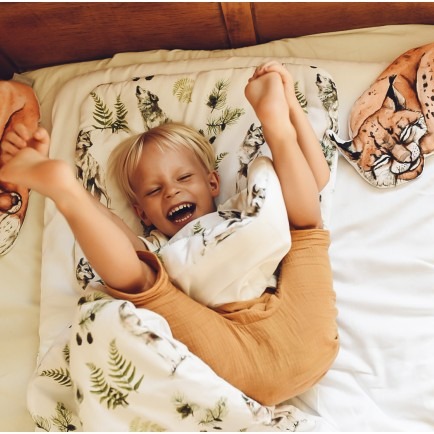 Babysteps Pościel Bawełniana Króliczki 100x135cm 1+