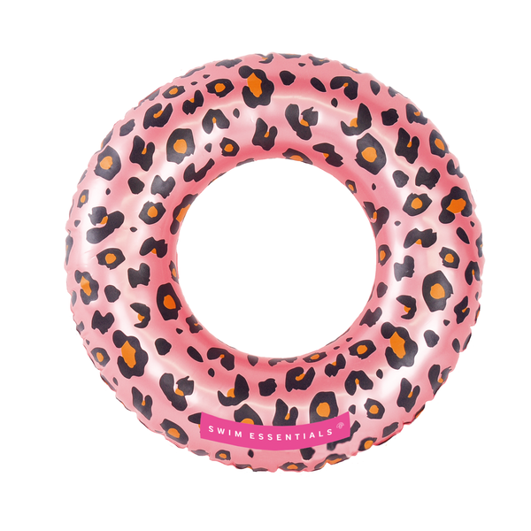 Koło do pływania Swim Essentials Rose Gold Leopard 50cm 3+