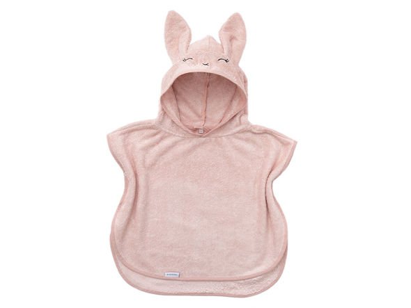 Bamboom Ręcznik Poncho Bambusowy Różowy 2-4 lata