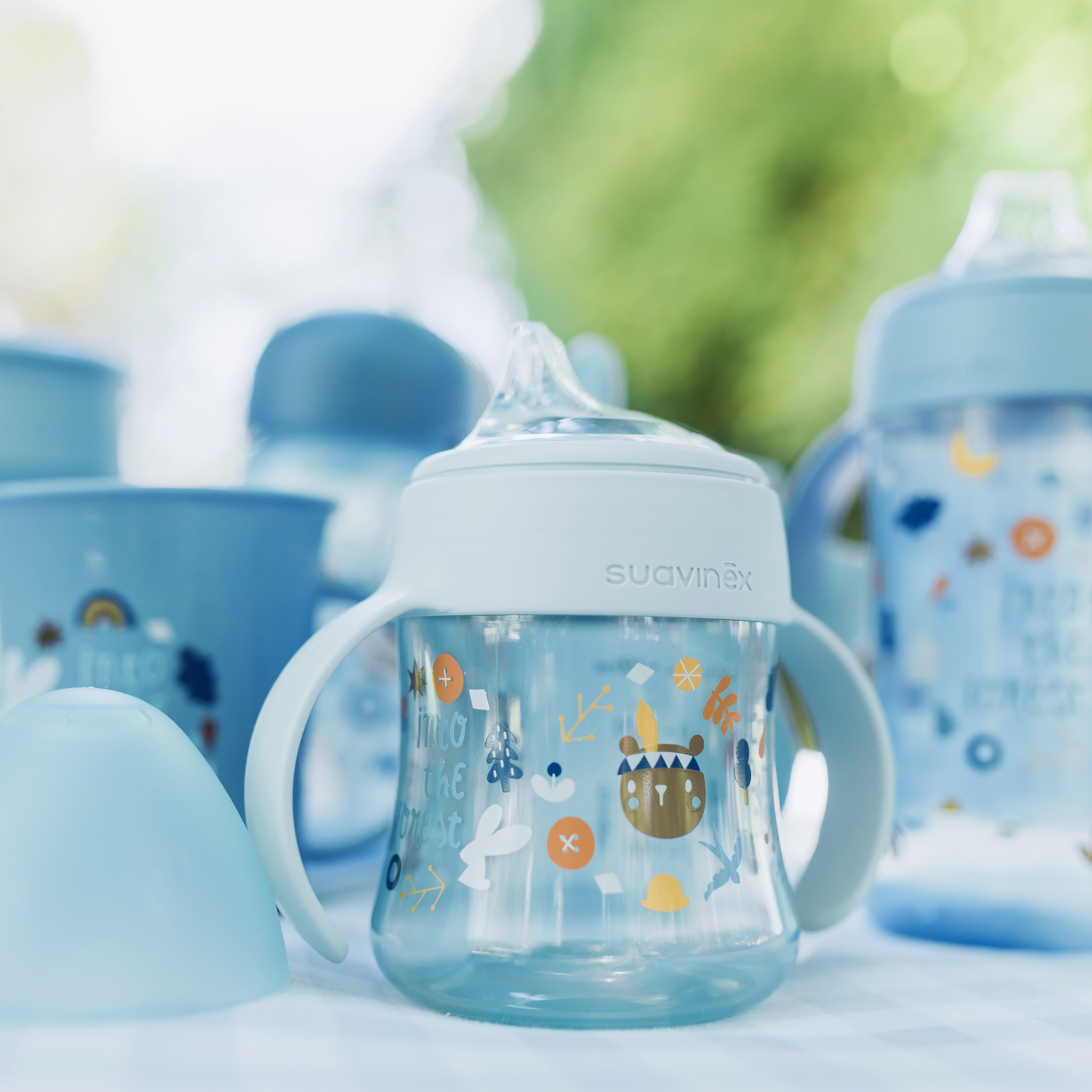 Suavinex Pierwszy kubek Forest 150ml zielony 4m+