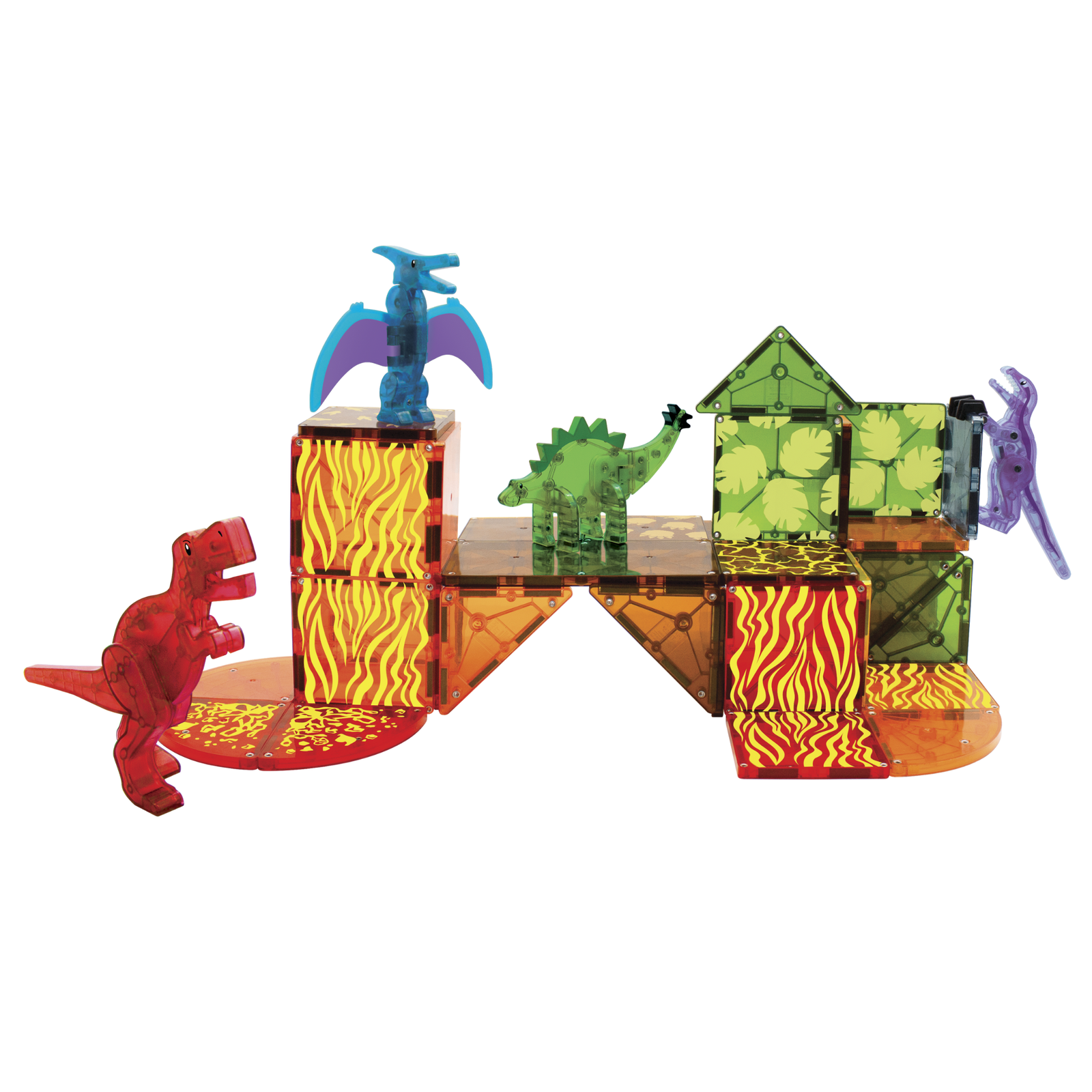 Magna-Tiles Klocki Dino World 40 el. 3+