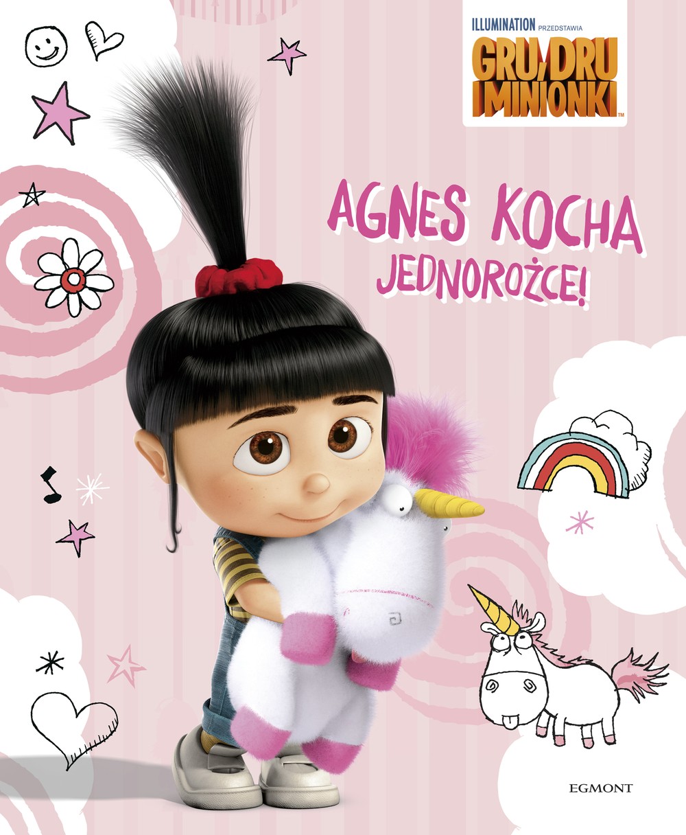 Książka Agnes kocha jednorożce - Minionki 3+ | Fabryka Wafelków