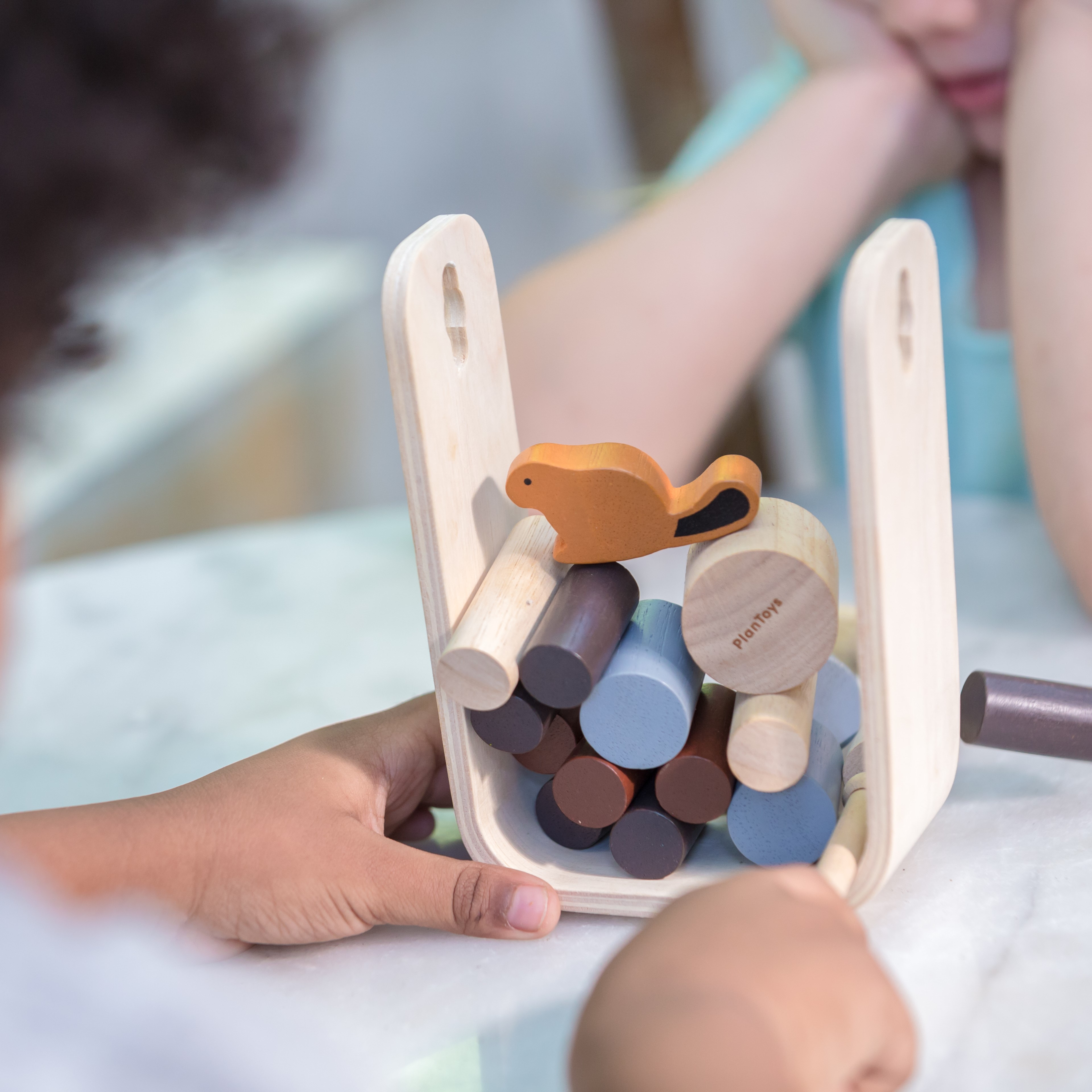 Plan Toys Gra Uratuj Bobra - Zręcznościowa 3+