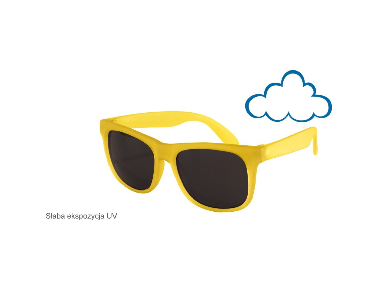 Real Kids, Okulary przeciwsłoneczne, Switch Yellow-Orange 4-7 lat