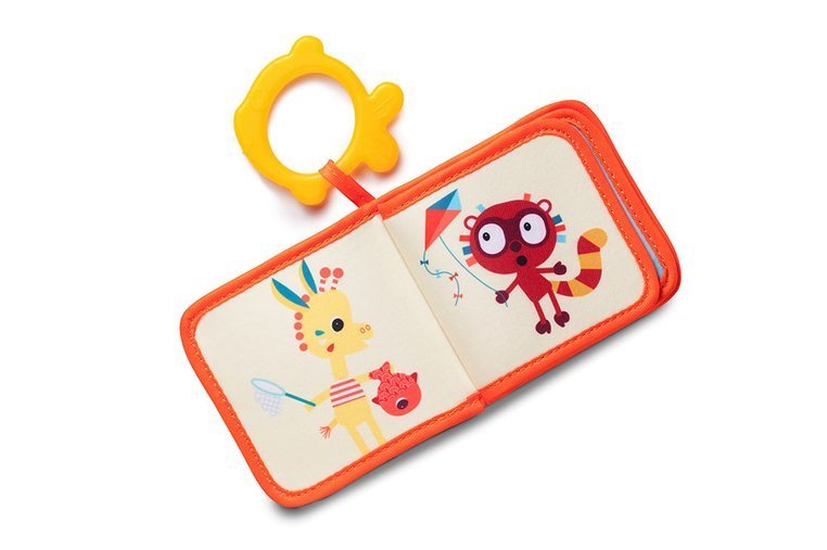 Lilliputiens Książeczka do kąpieli Lew Jack 6m+