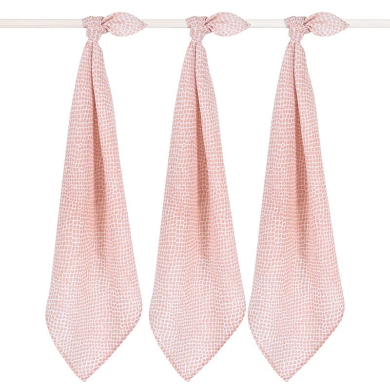 Jollein Pieluszki Hydrofilowe 3 szt. 70x70 cm Snake | 0+