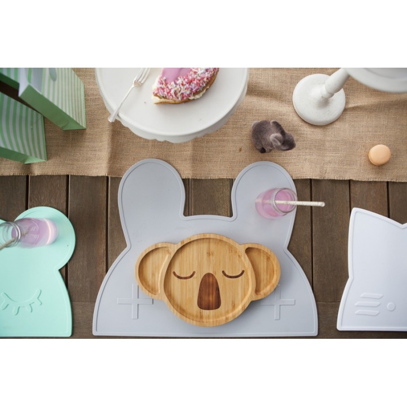 We Might Be Tiny Podkładka Silikonowa Króliczek Lilac | 0+