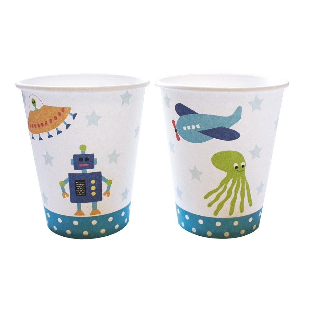 JaBaDaBaDo Kubeczki urodzinowe Robot 12m+