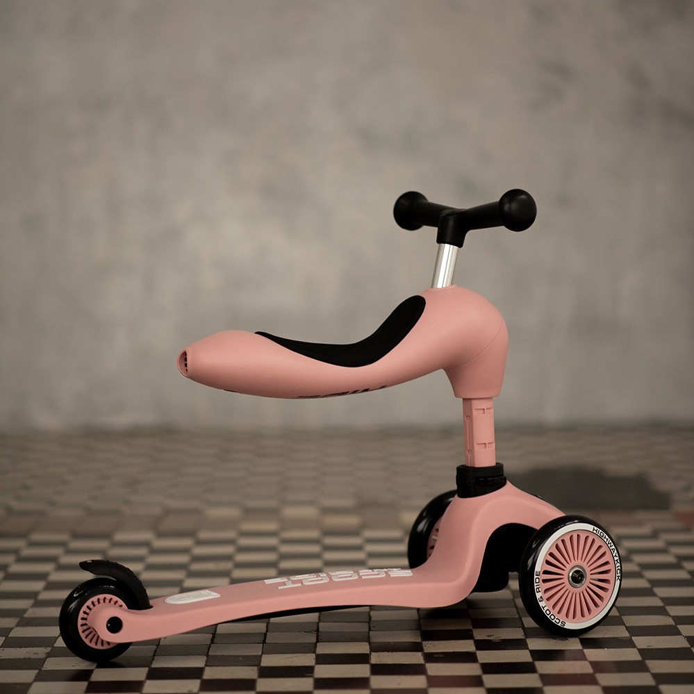 Scootandride Kask dziecięcy S-M 3+ Rose