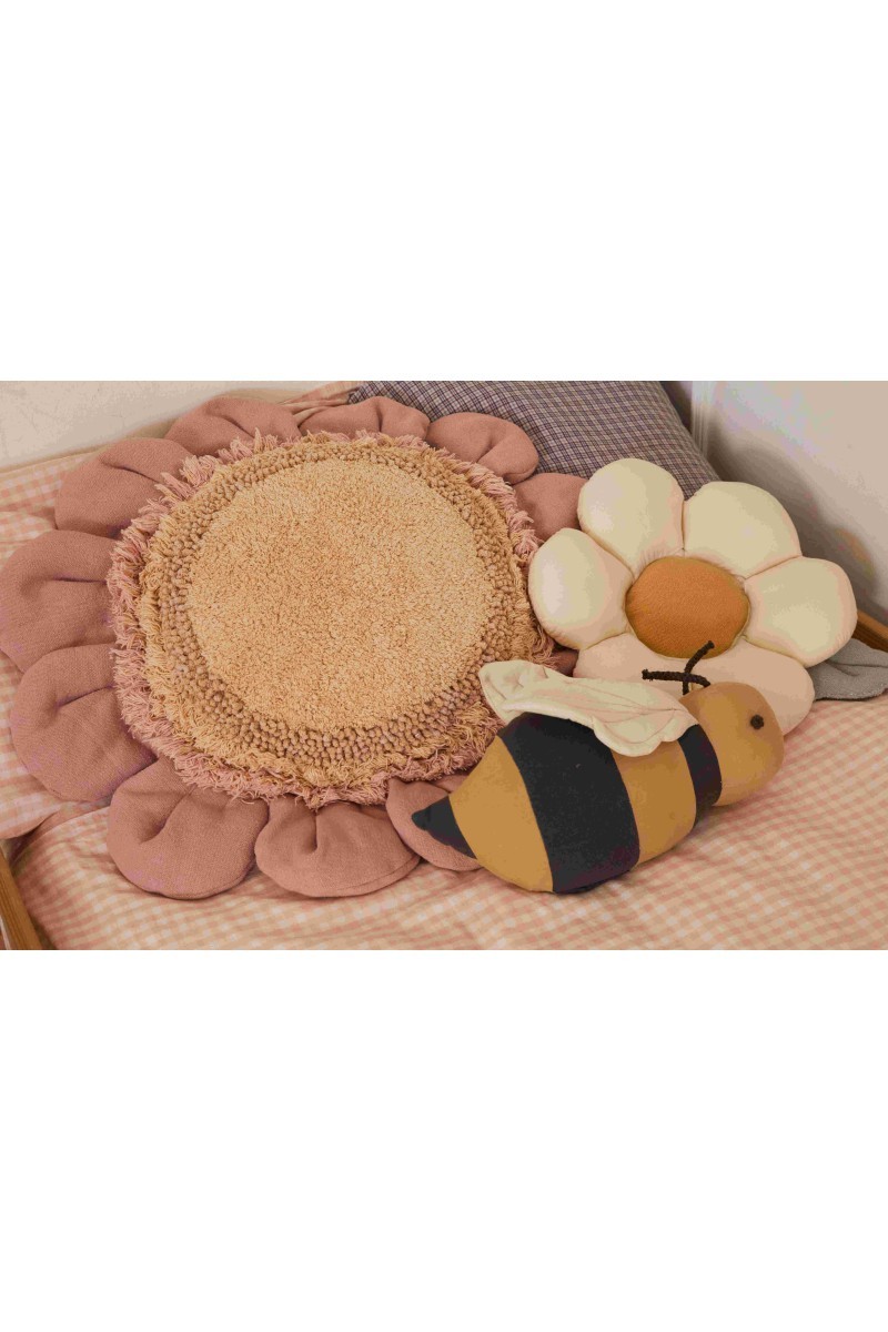 Lorena Canals Poduszka Buzzy Bee Planet Bee 140×80 cm