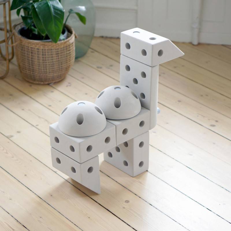 MODU, Half Ball Kit - piankowe półkule rozwijające motorykę dużą - niebieskie