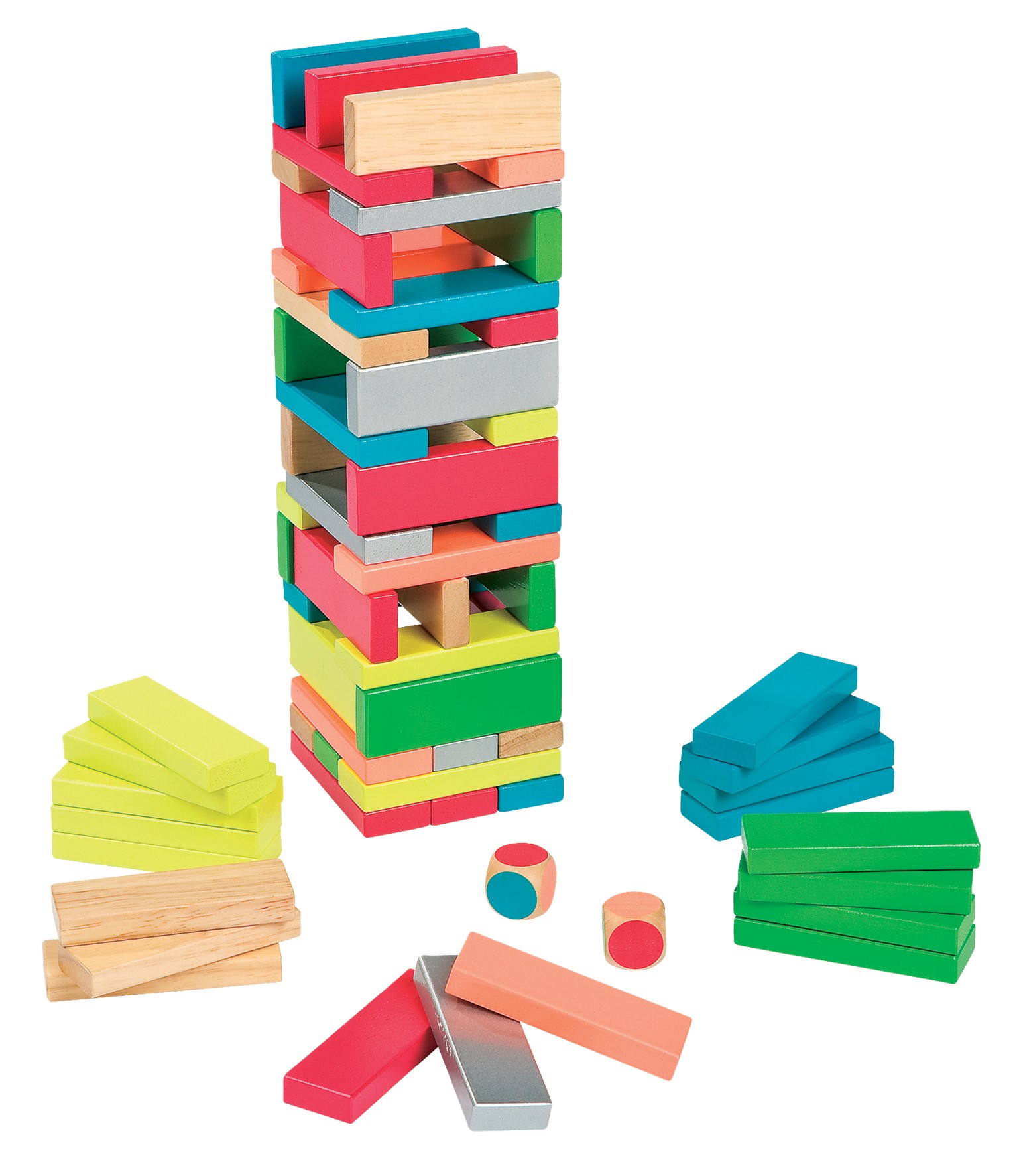 Janod Wieża Kolorów Jenga 3+