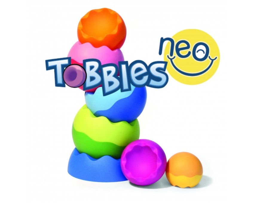 Fat Brain Toy Kule Tobbles Neo - Zabawka Sensoryczna 1+