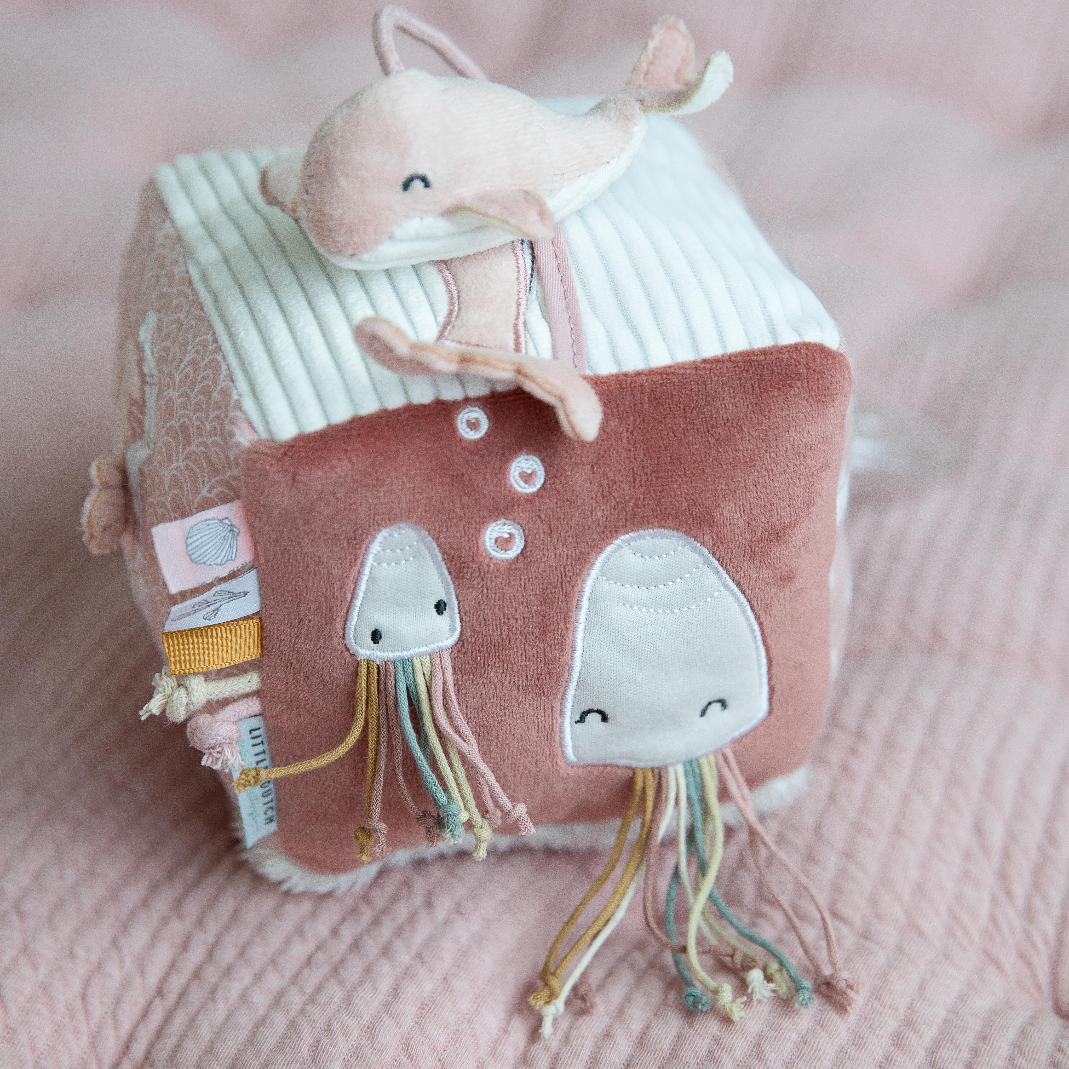 Little Dutch Kostka Aktywizująca Ocean Róż 0+