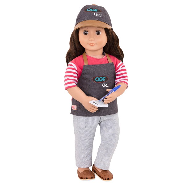 Our Generation Lalka Rayna 46cm z Food Truckiem 3+