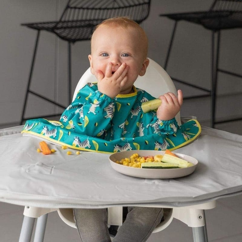 Tidy Tot Śliniak Fartuszkowy BLW Dancing Zebras 0+