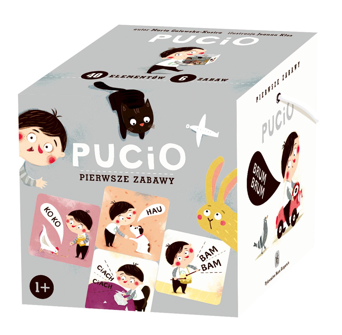 Puzzle Pucio Pierwsze Zabawy 32el 1+