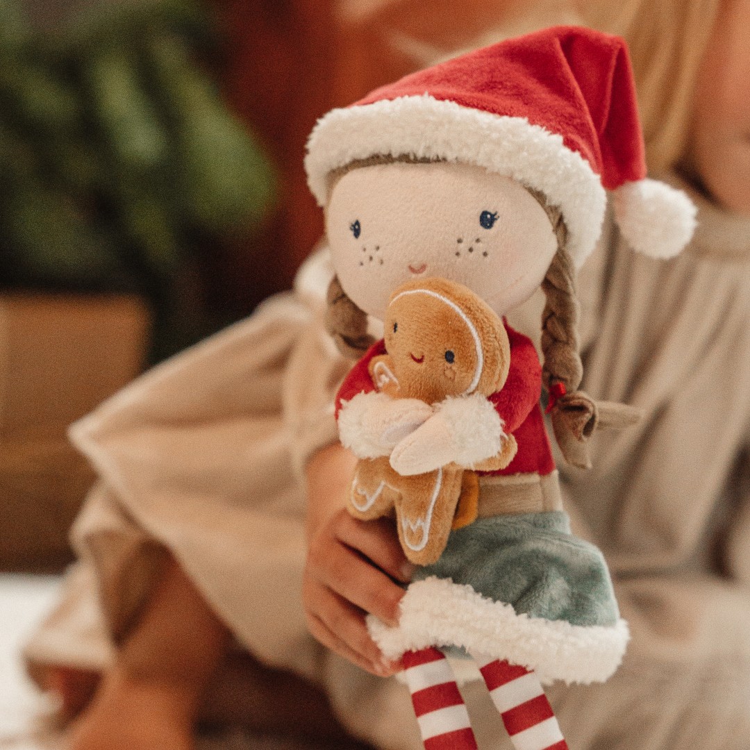 Little Dutch, Laleczka X-mas Rosa 35 cm