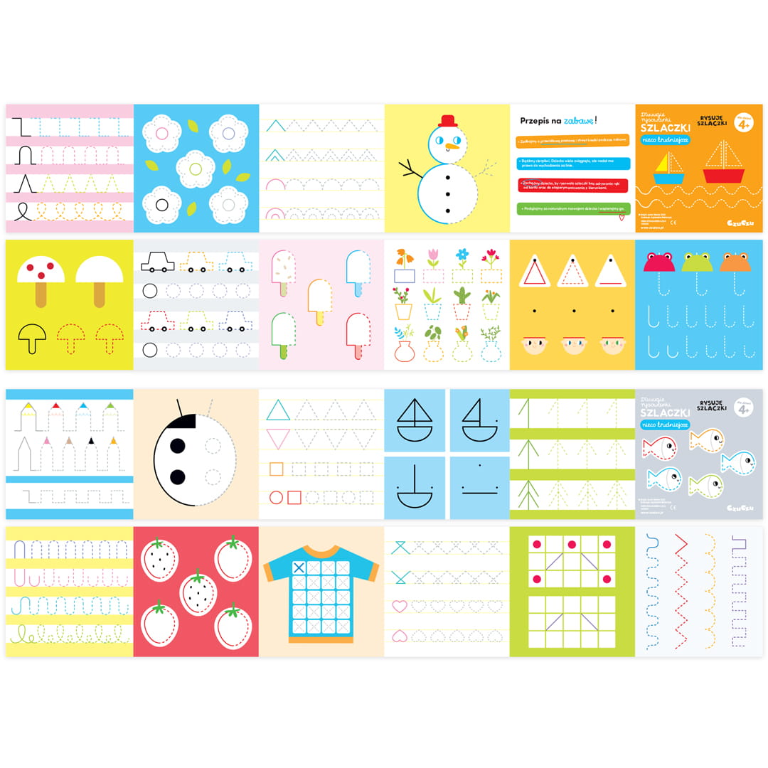 Czuczu, Zestaw rysowanek Wróżki 4+