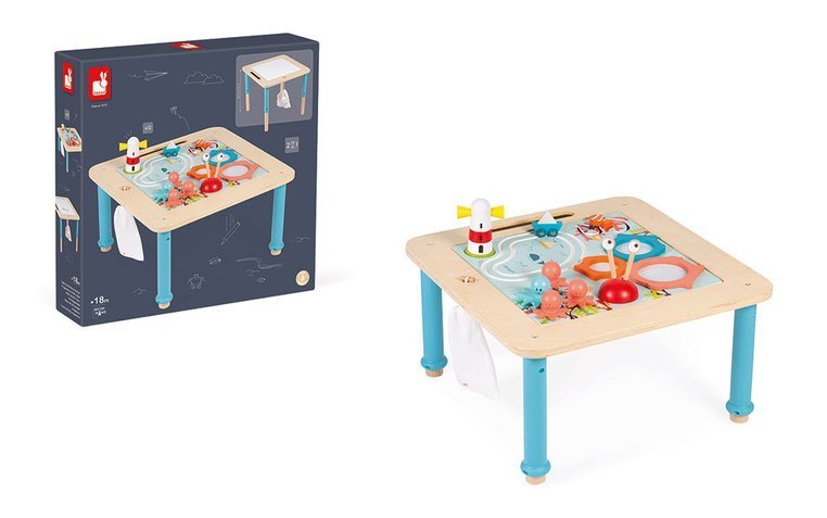 Janod Stolik Aktywizujący Drewniany 18 m+