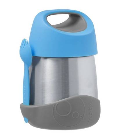 B.box Termos na jedzenie 335 ml Blue Slate 12m+