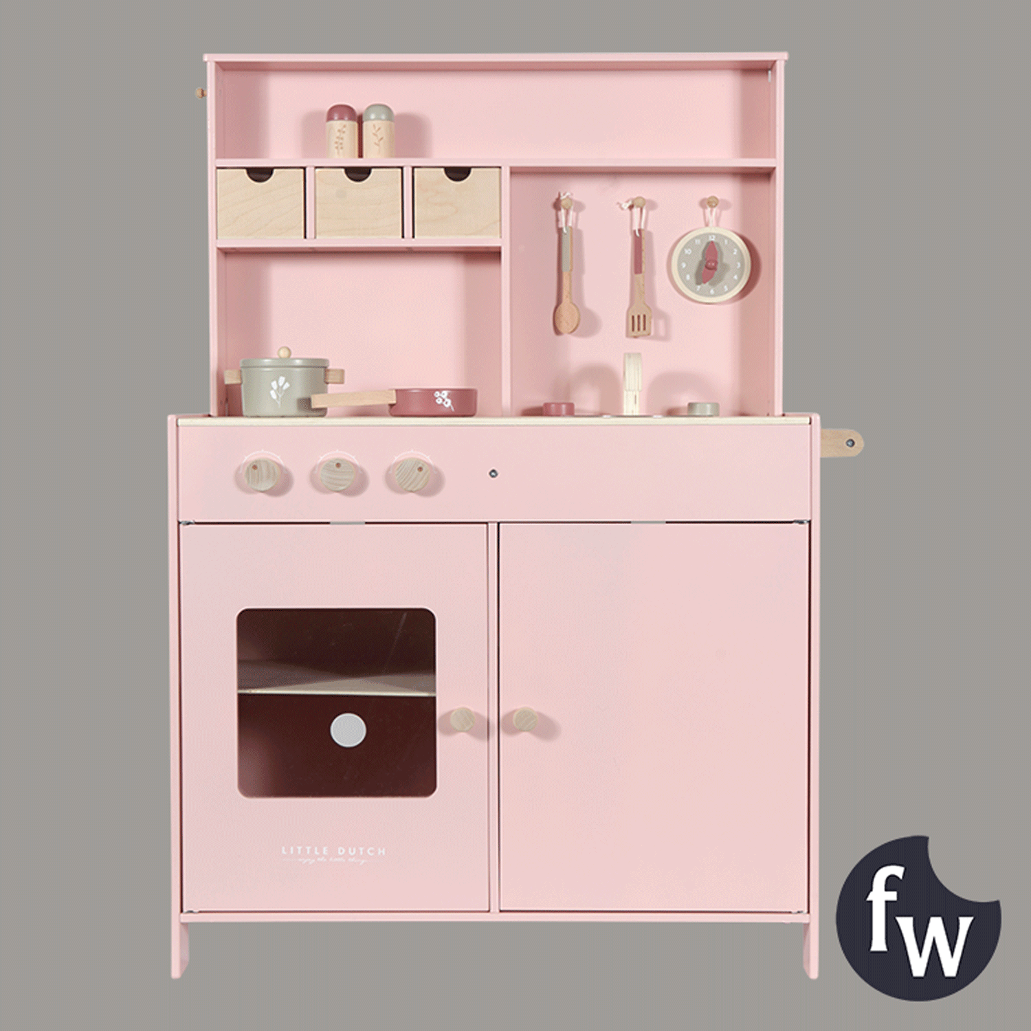 Little Dutch, Kuchnia drewniana Różowa