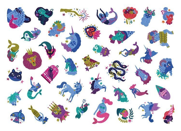 Auzou Tatuaże Ocean dla Dzieci 3+