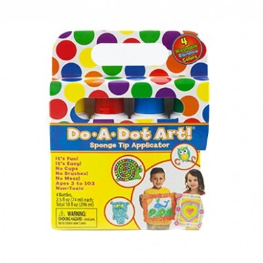 Do-A-Dot Art Duże flamastry kropkowe - podstawowe kolory 3+