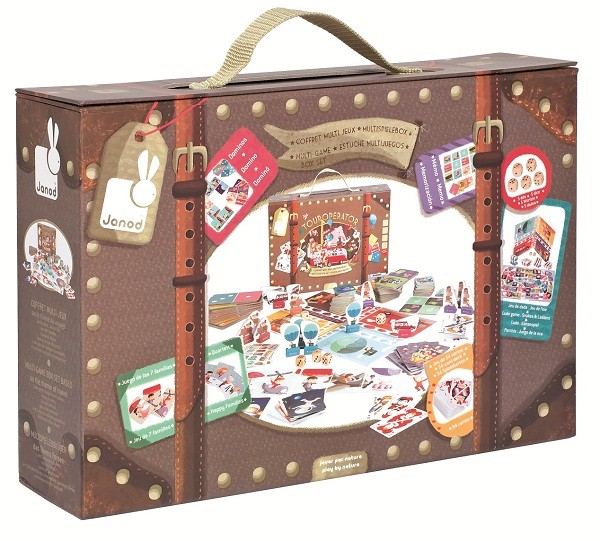 Janod Multi-Box Gier Edukacyjnych 3+